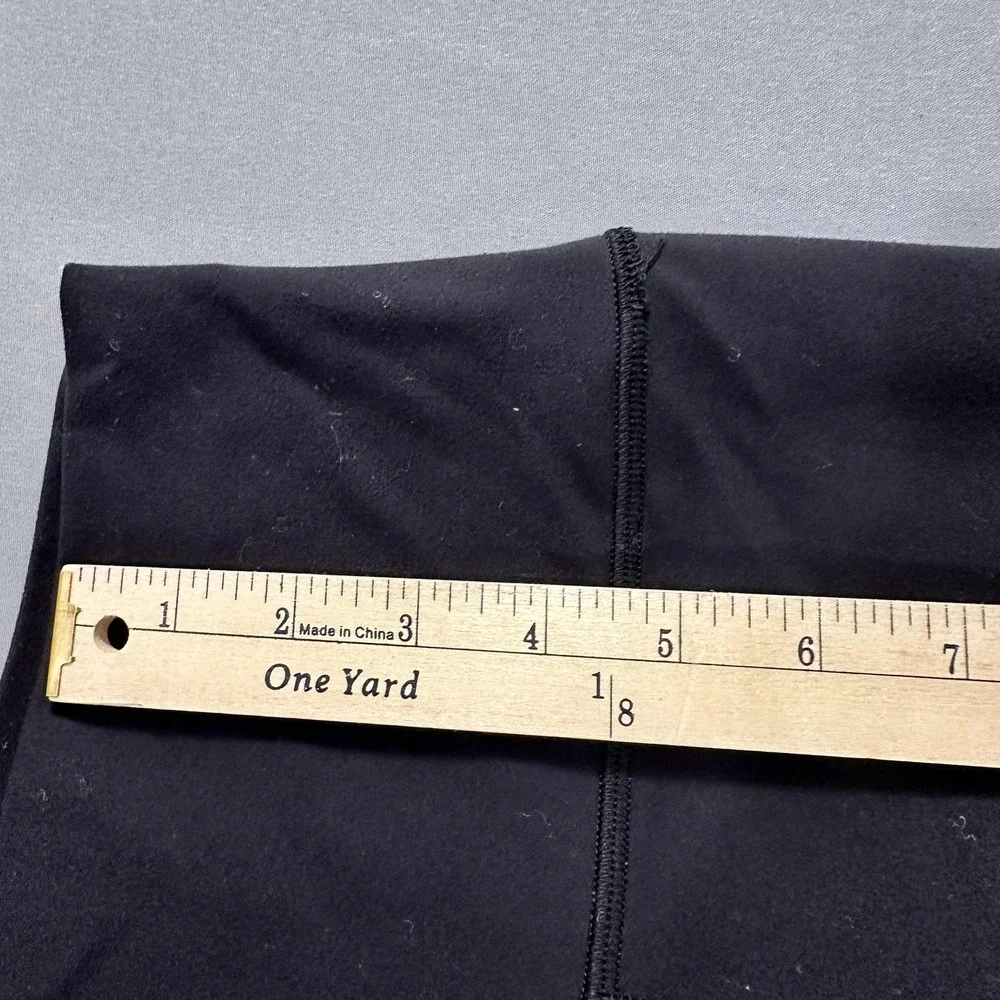 Lululemon Leggings Womens 4 Black High Rise Ankle Yoga Athletic Gym Stretch